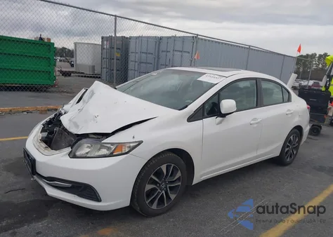 2013 Honda Civic Ex из США, поврежденный, VIN 2HGFB2F8XDH552461